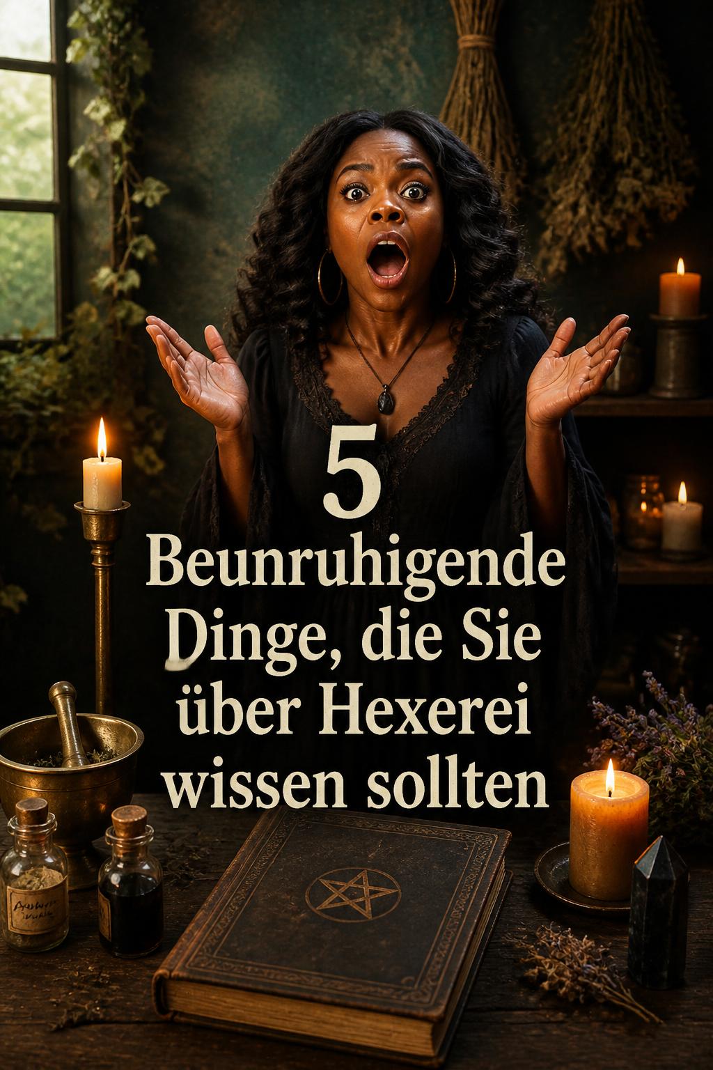 5 Beunruhigende Dinge, die Sie über Hexerei wissen sollten