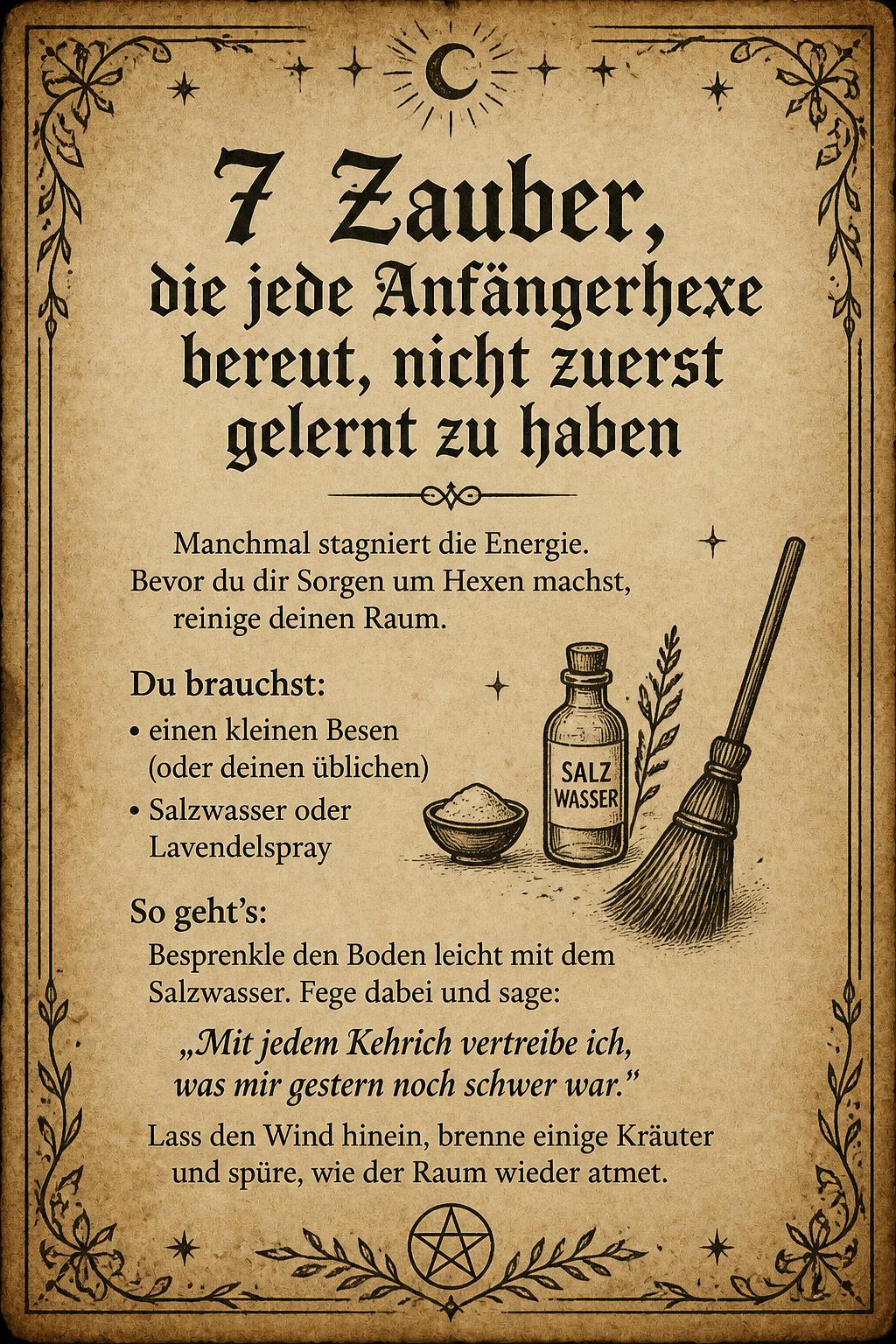 7 Zauber, die jede Anfängerhexe bereut, nicht zuerst gelernt zu haben