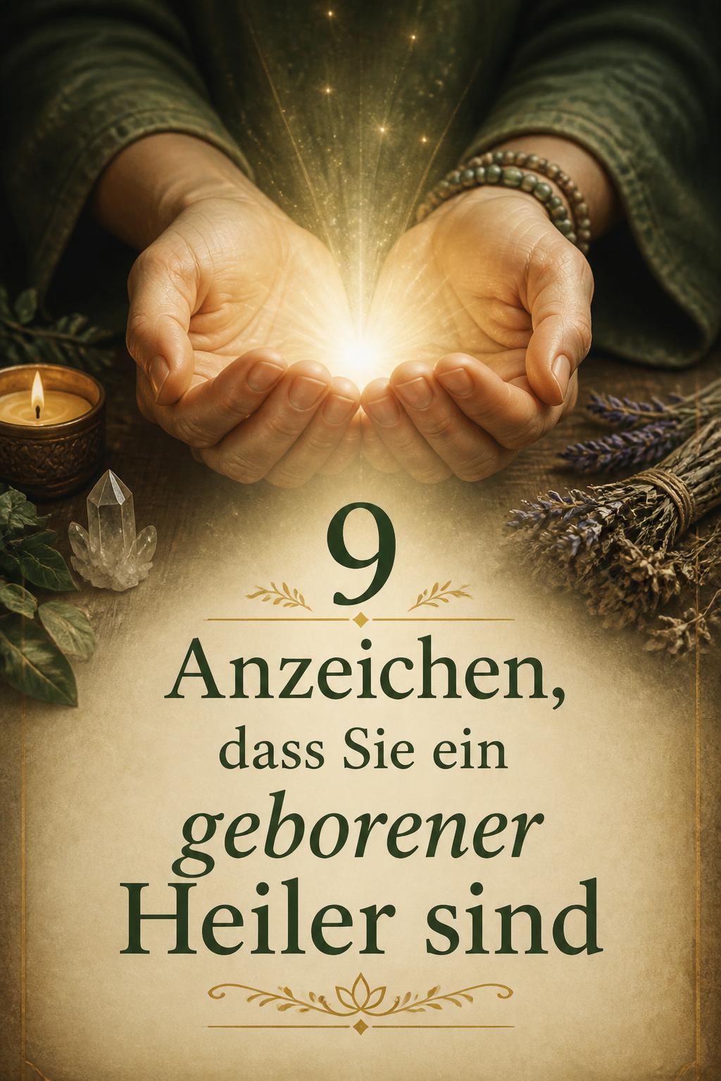 9 Anzeichen, dass Sie ein geborener Heiler sind