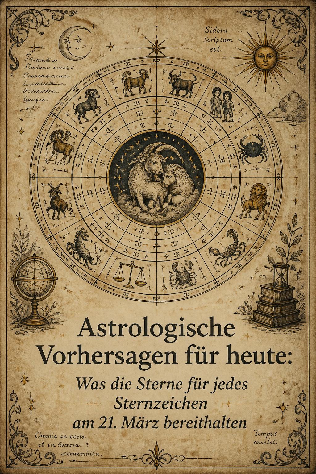Astrologische Vorhersagen für heute: Was die Sterne für jedes Sternzeichen am 21. März bereithalten