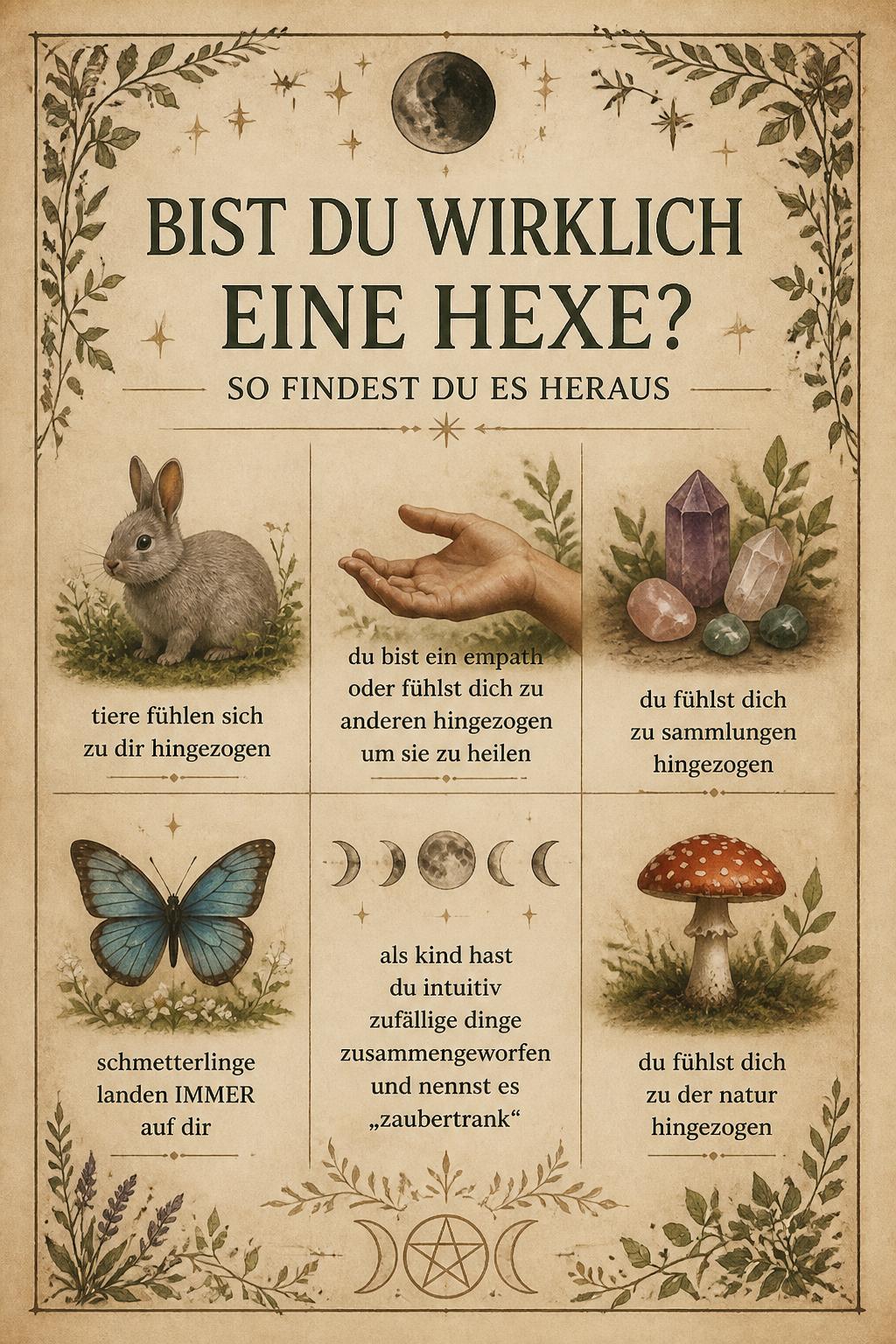 Bist du wirklich eine Hexe? So findest du es heraus
