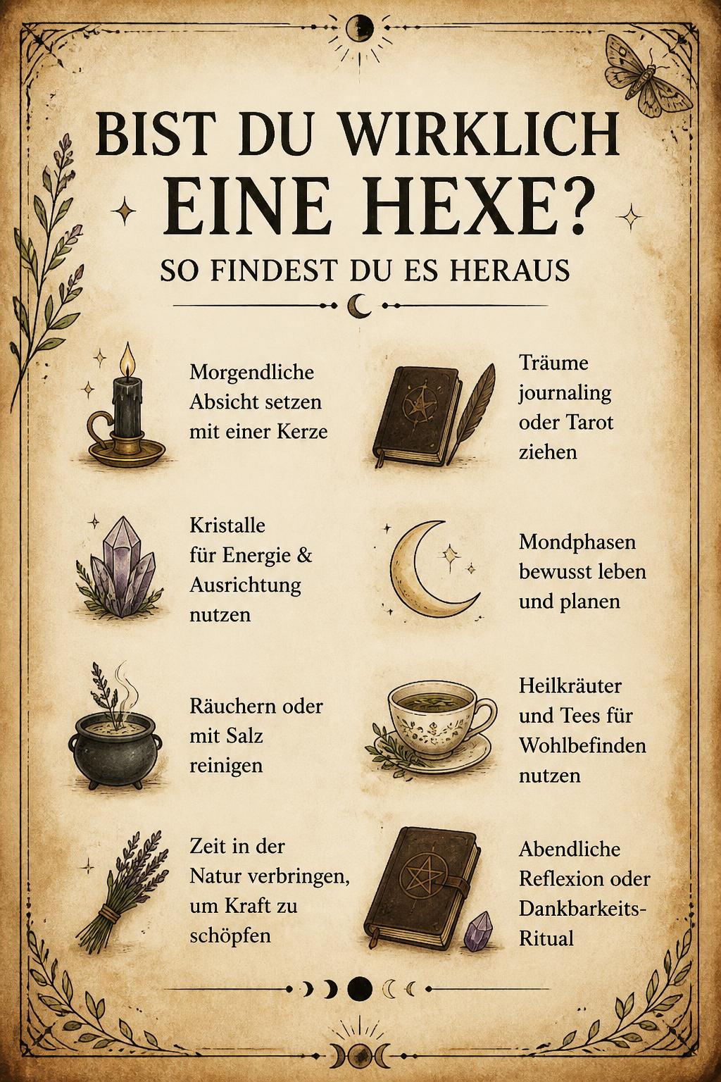 Bist du wirklich eine Hexe? So findest du es heraus