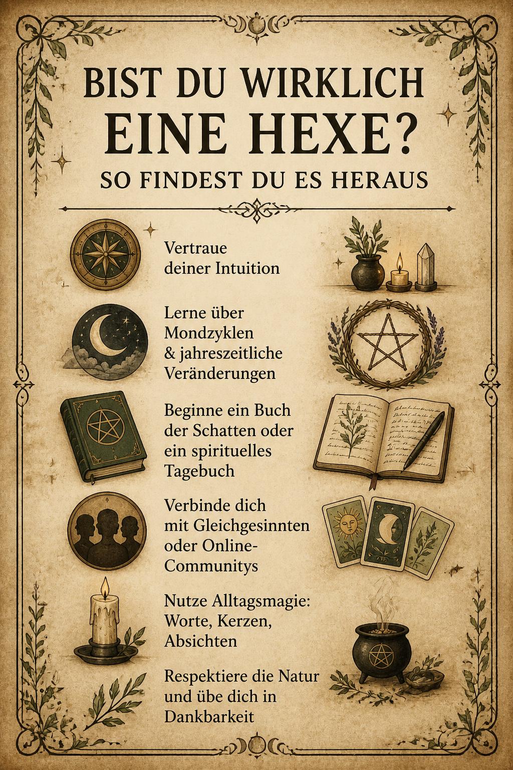 Bist du wirklich eine Hexe? So findest du es heraus
