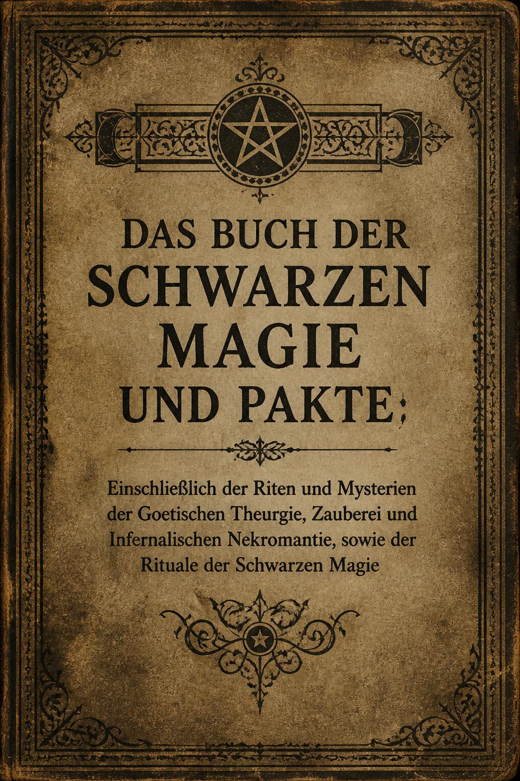 Das Buch der Schwarzen Magie und Pakte; Einschließlich der Riten und Mysterien der Goetischen Theurgie, Zauberei und Infernalischen Nekromantie, sowie der Rituale der Schwarzen Magie