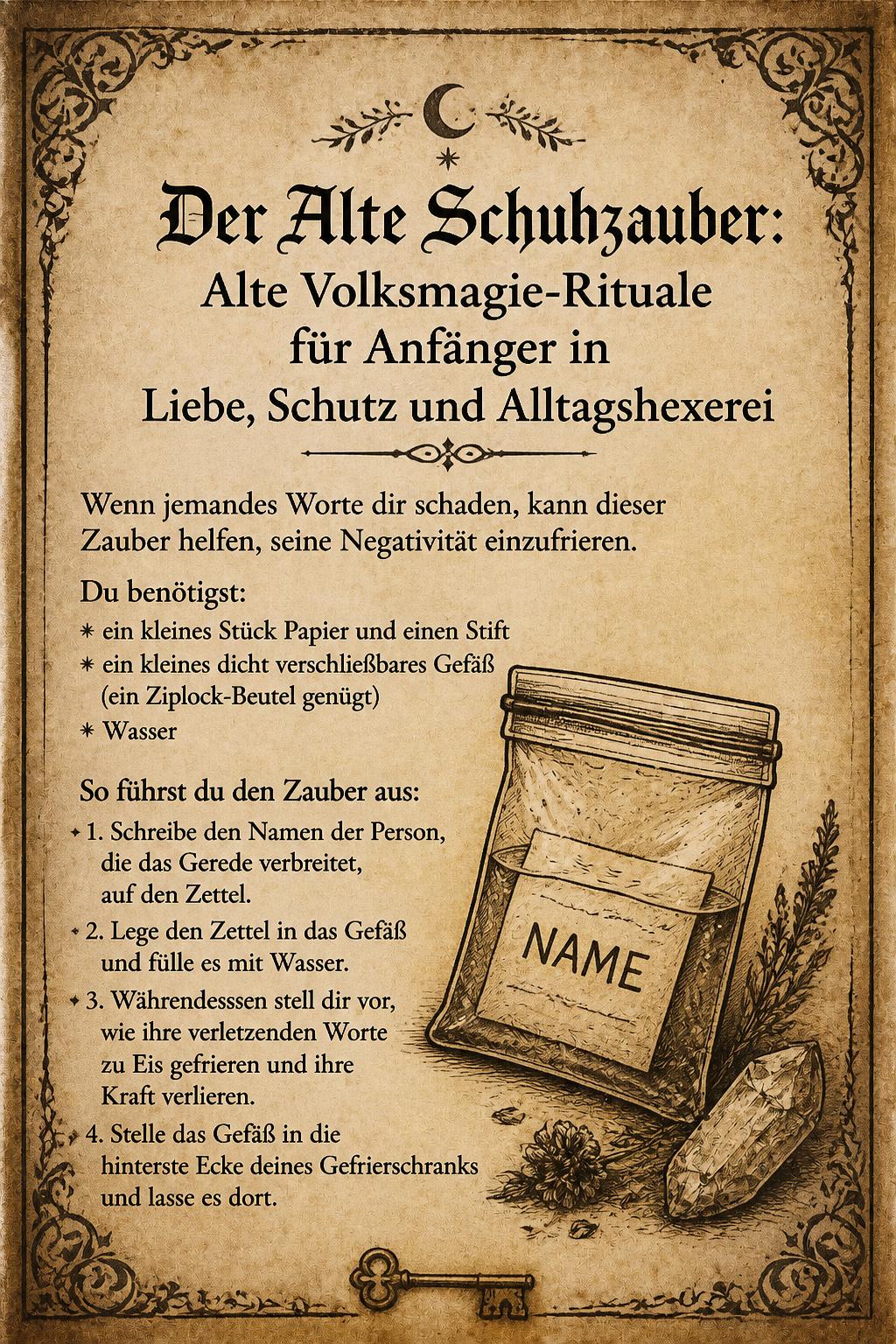Der Alte Schuhzauber: Alte Volksmagie-Rituale für Anfänger in Liebe, Schutz und Alltagshexerei