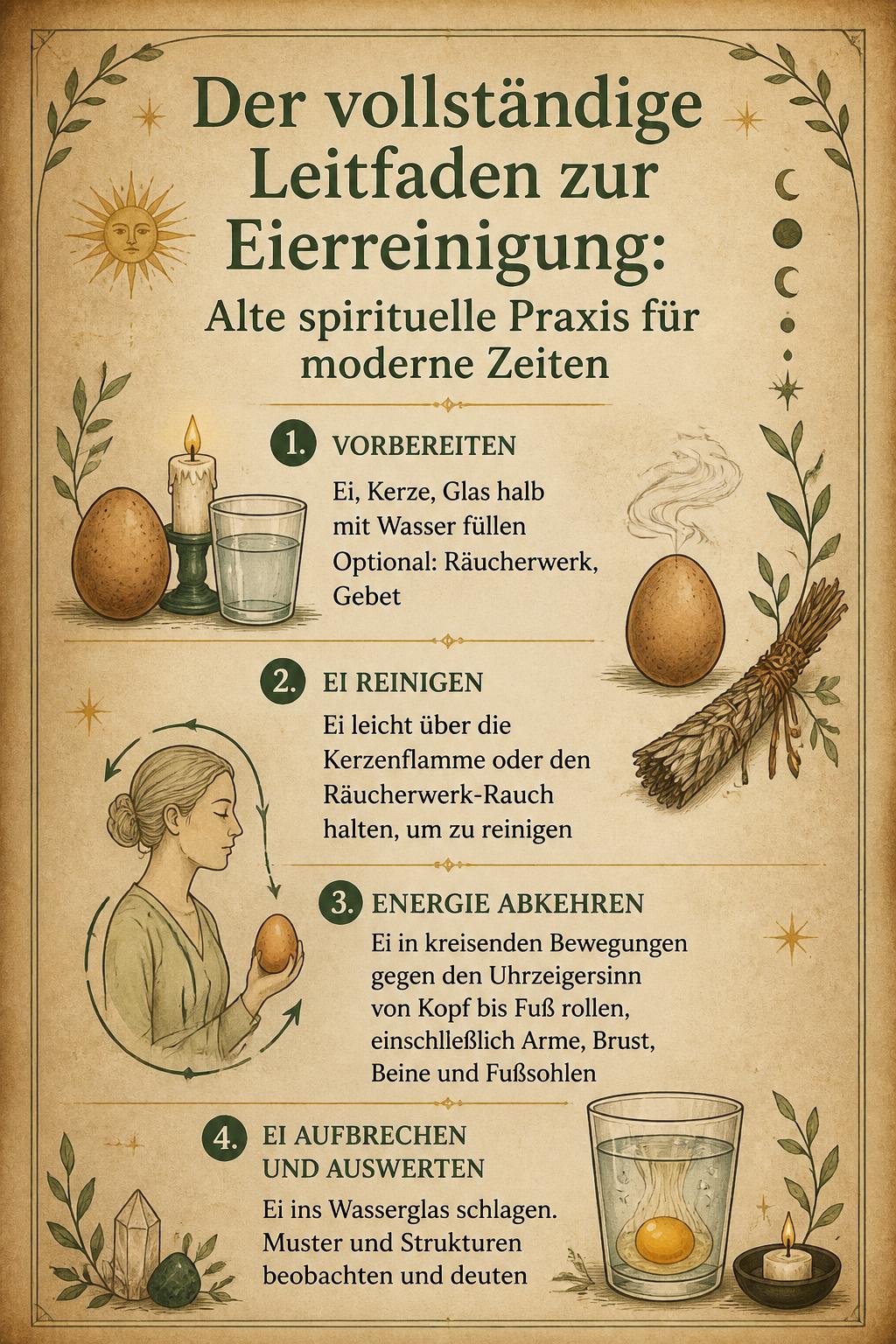 Der vollständige Leitfaden zur Eierreinigung: Alte spirituelle Praxis für moderne Zeiten