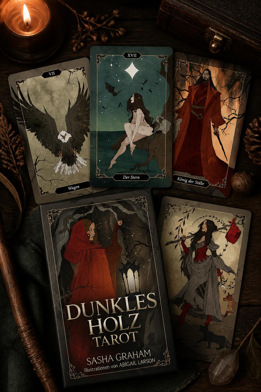Dunkles Holz Tarot