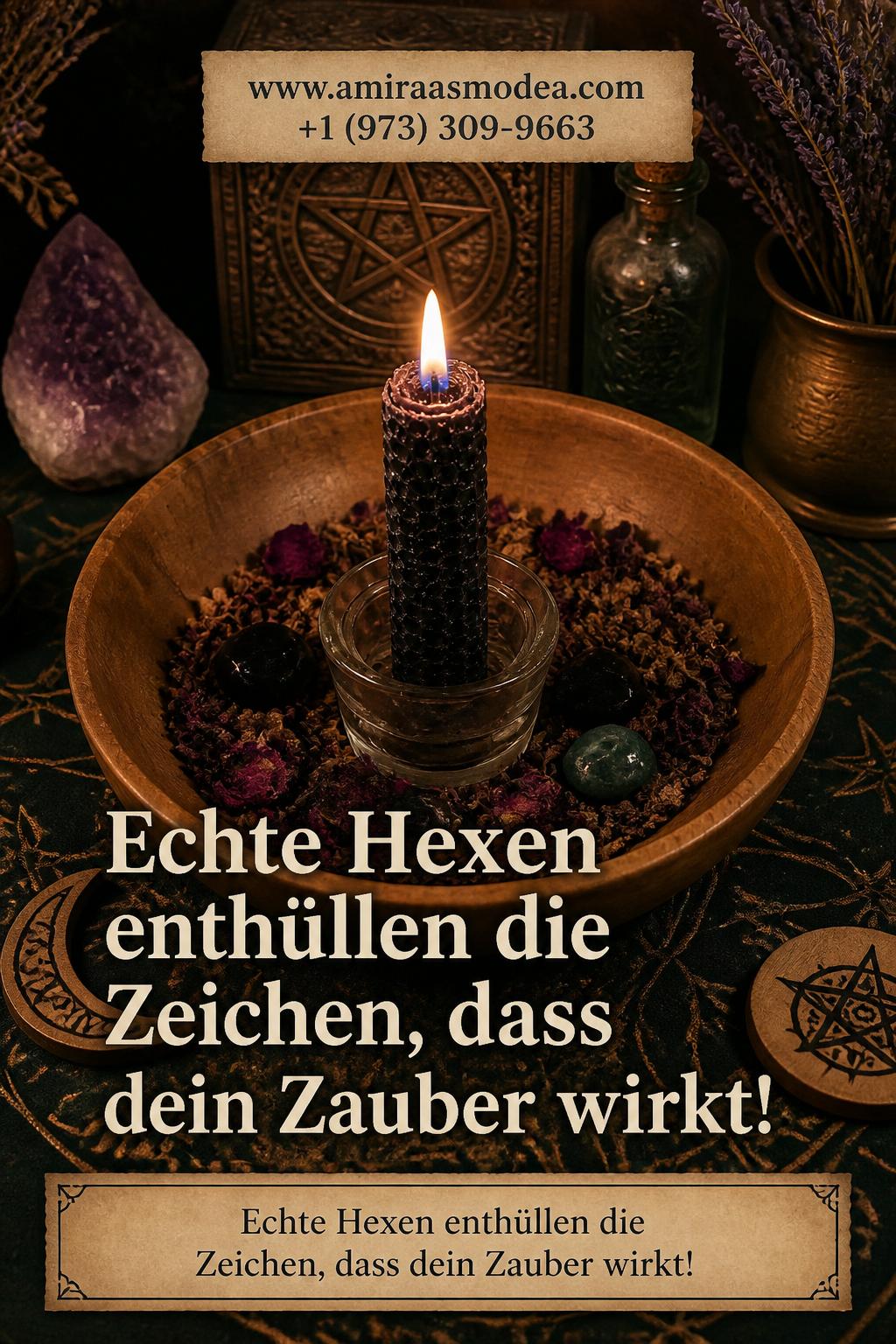 Echte Hexen enthüllen die Zeichen, dass dein Zauber wirkt!