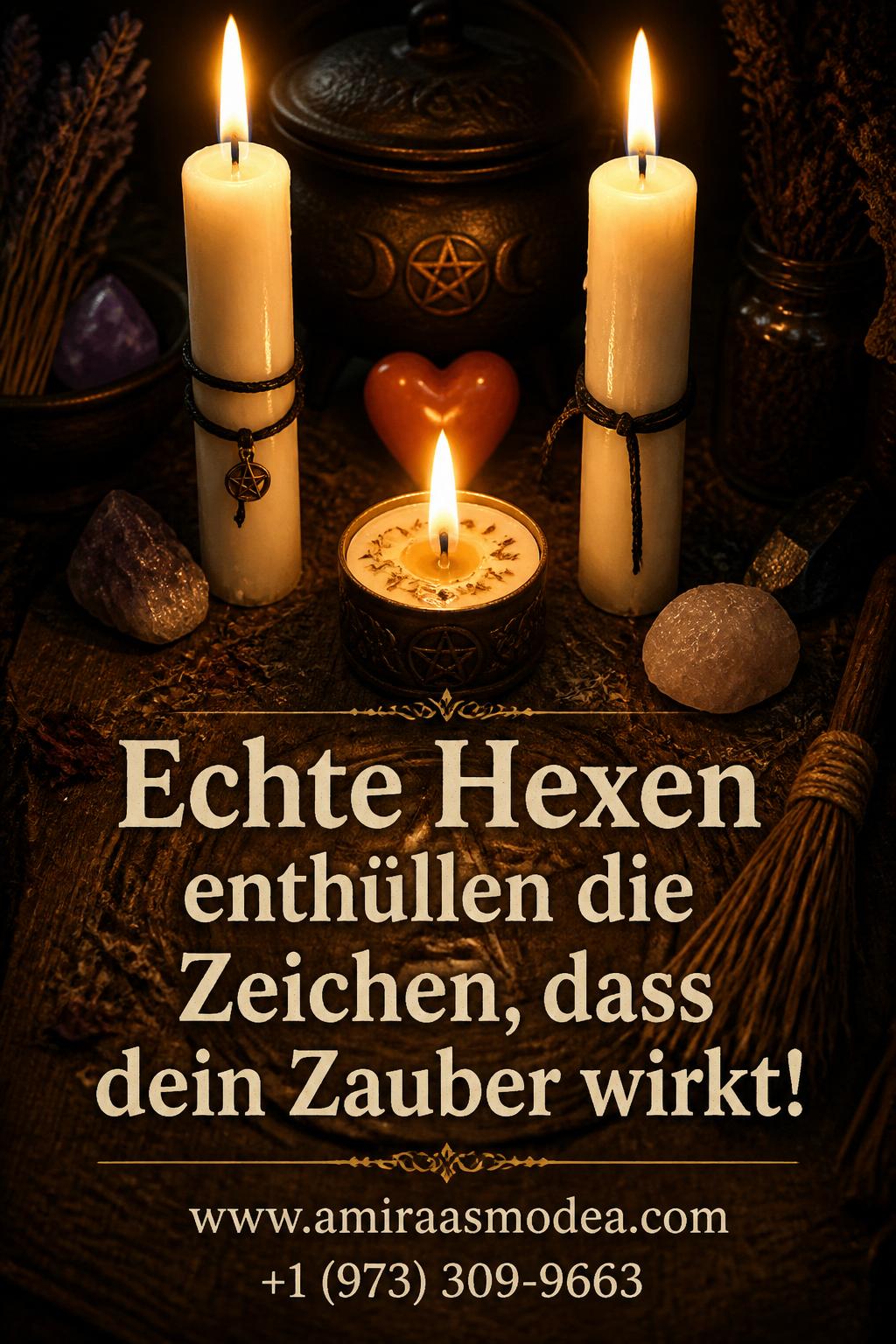 Echte Hexen enthüllen die Zeichen, dass dein Zauber wirkt!