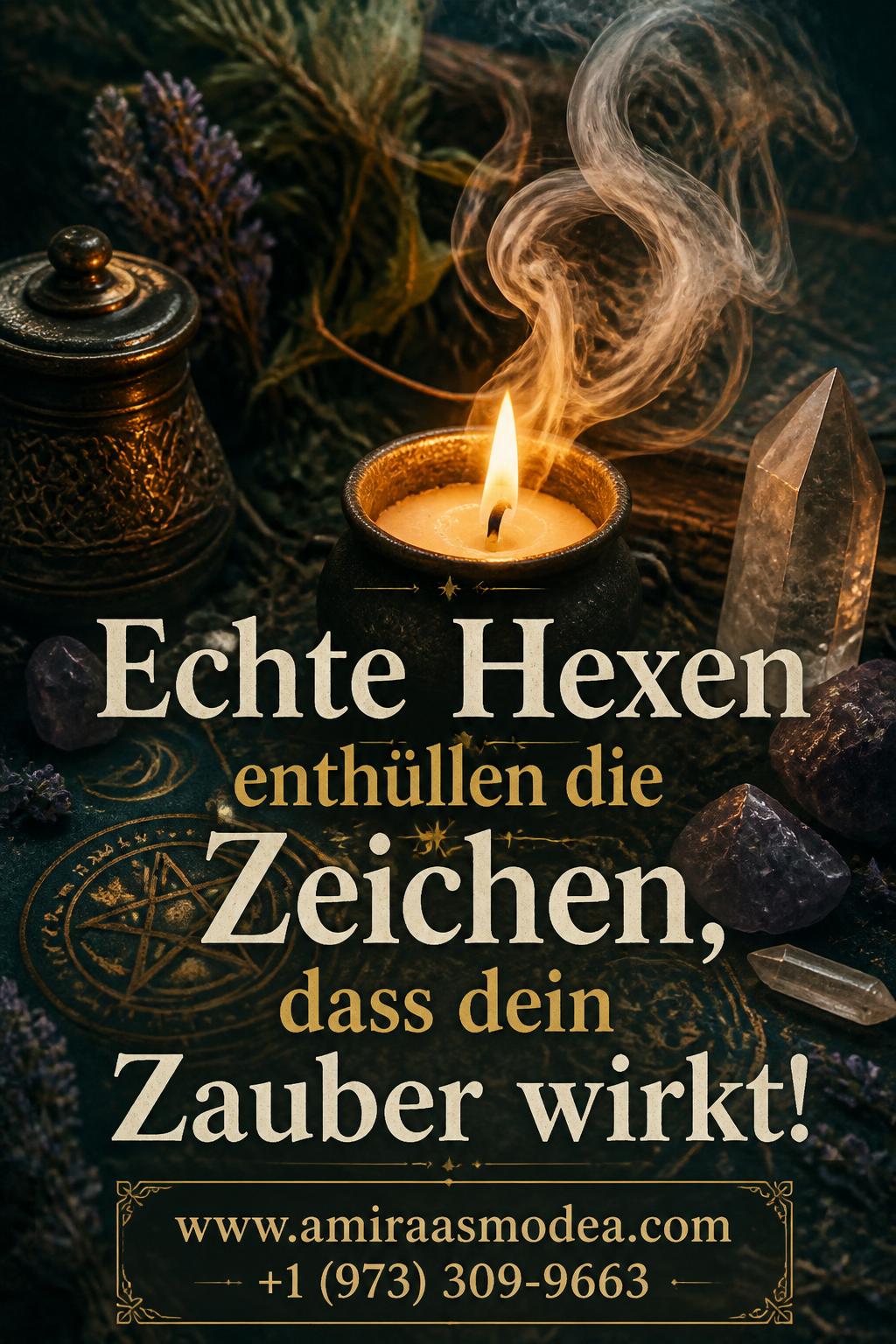Echte Hexen enthüllen die Zeichen, dass dein Zauber wirkt!