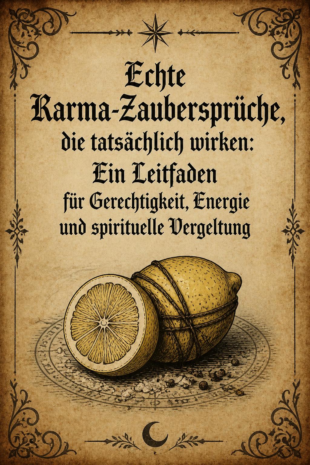 Echte Karma-Zaubersprüche, die tatsächlich wirken: Ein Leitfaden für Gerechtigkeit, Energie und spirituelle Vergeltung