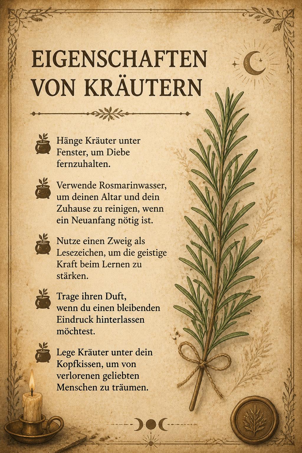 Eigenschaften von Kräutern