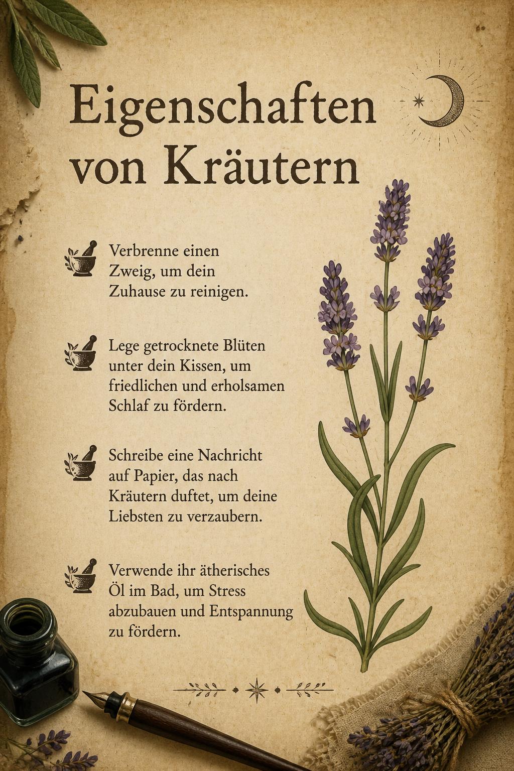 Eigenschaften von Kräutern
