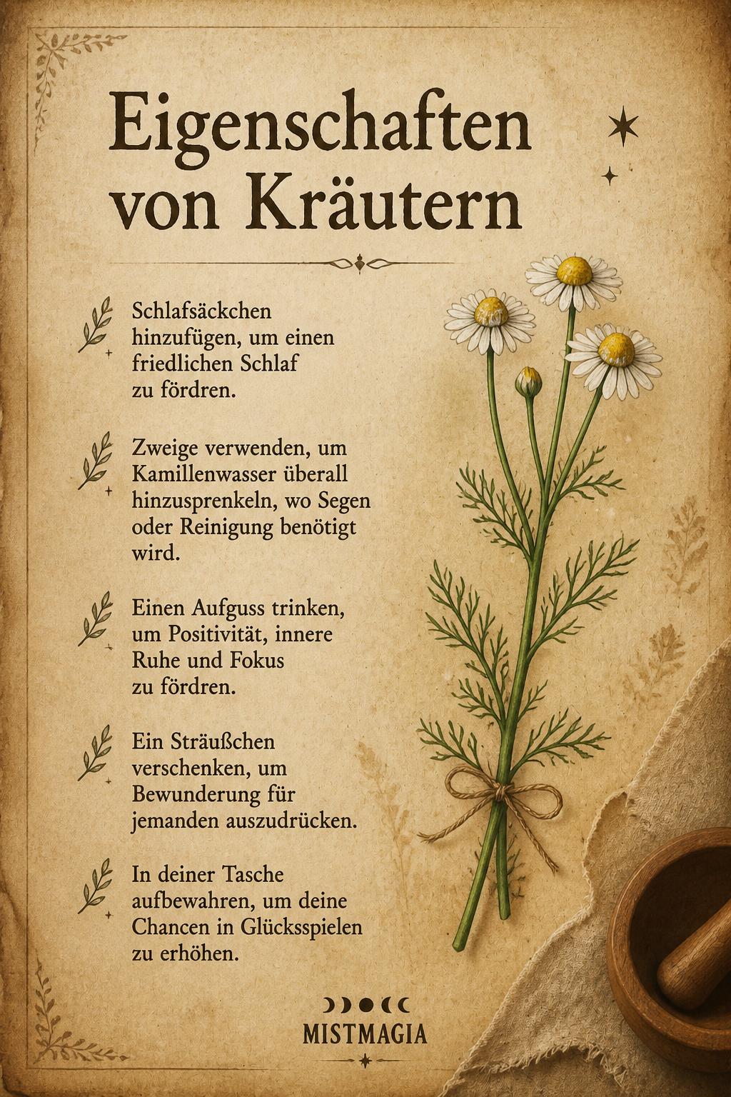 Eigenschaften von Kräutern