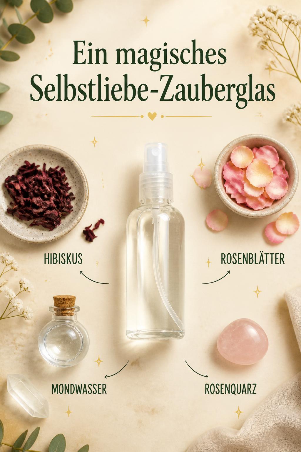 Ein magisches Selbstliebe-Zauberglas