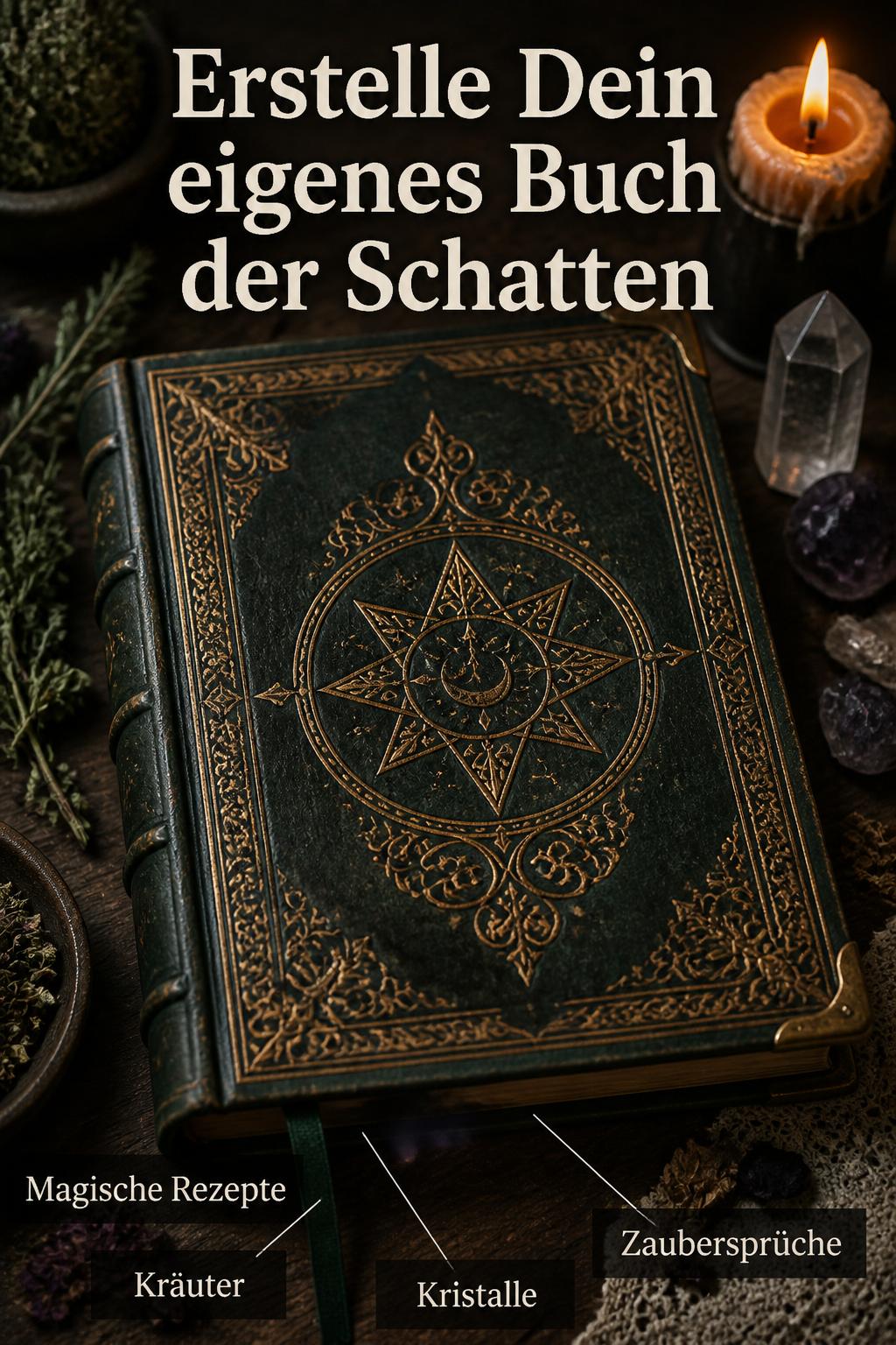 Erstelle Dein eigenes Buch der Schatten