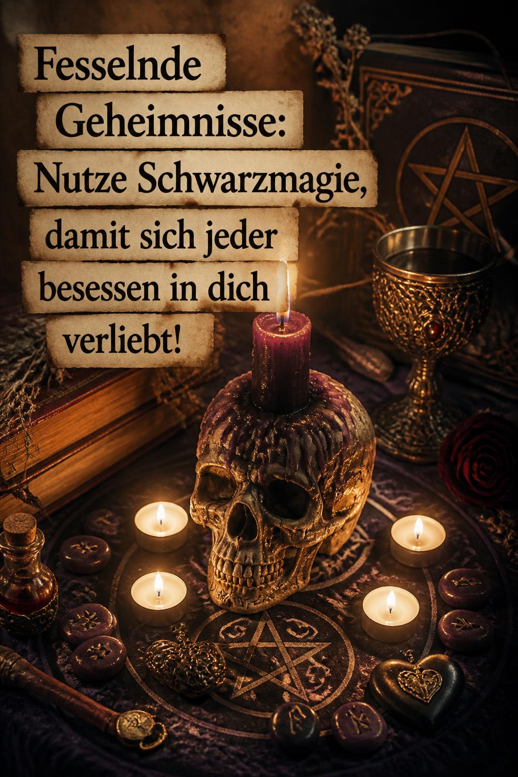 Fesselnde Geheimnisse: Nutze Schwarzmagie, damit sich jeder besessen in dich verliebt!