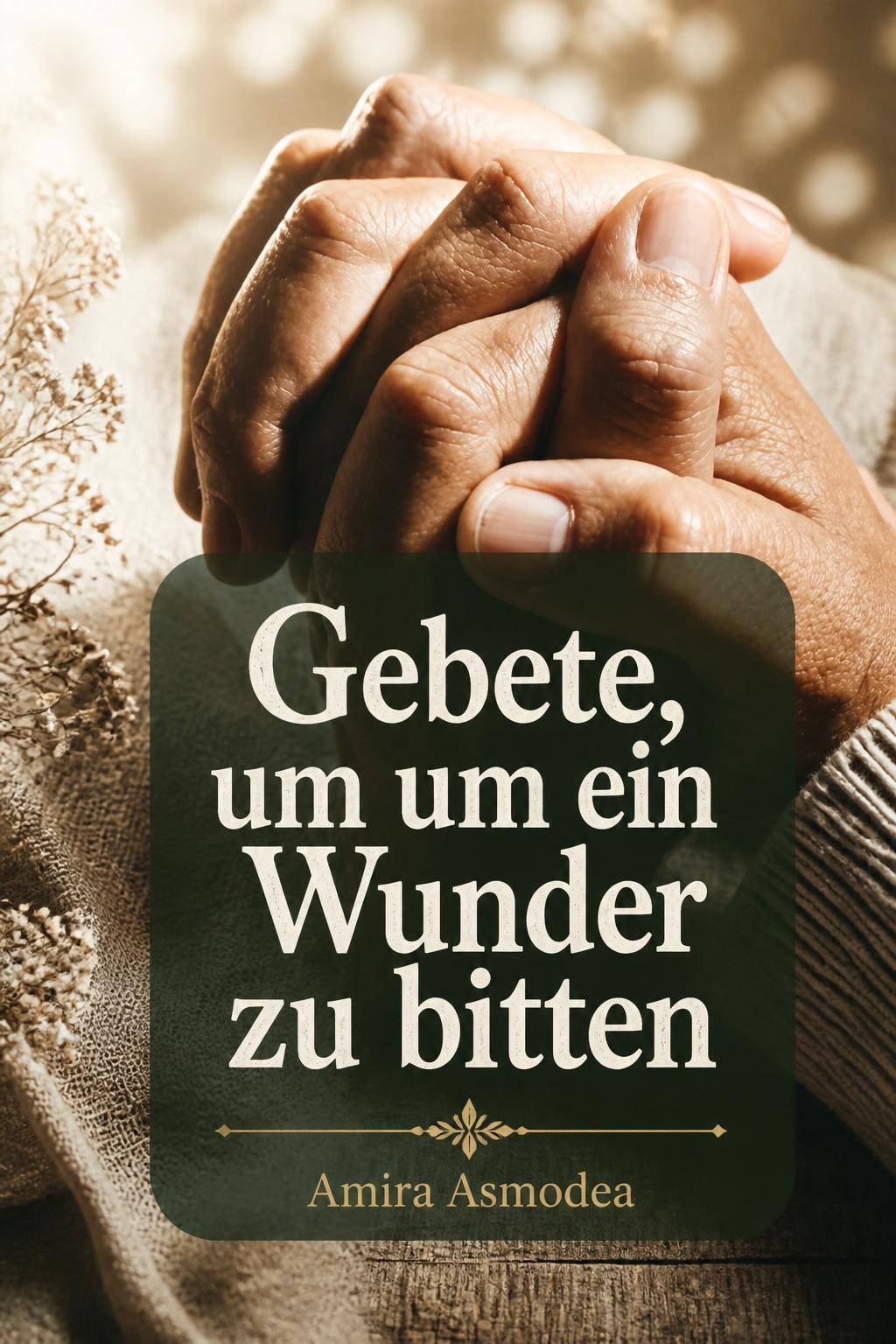 Gebete, um um ein Wunder zu bitten