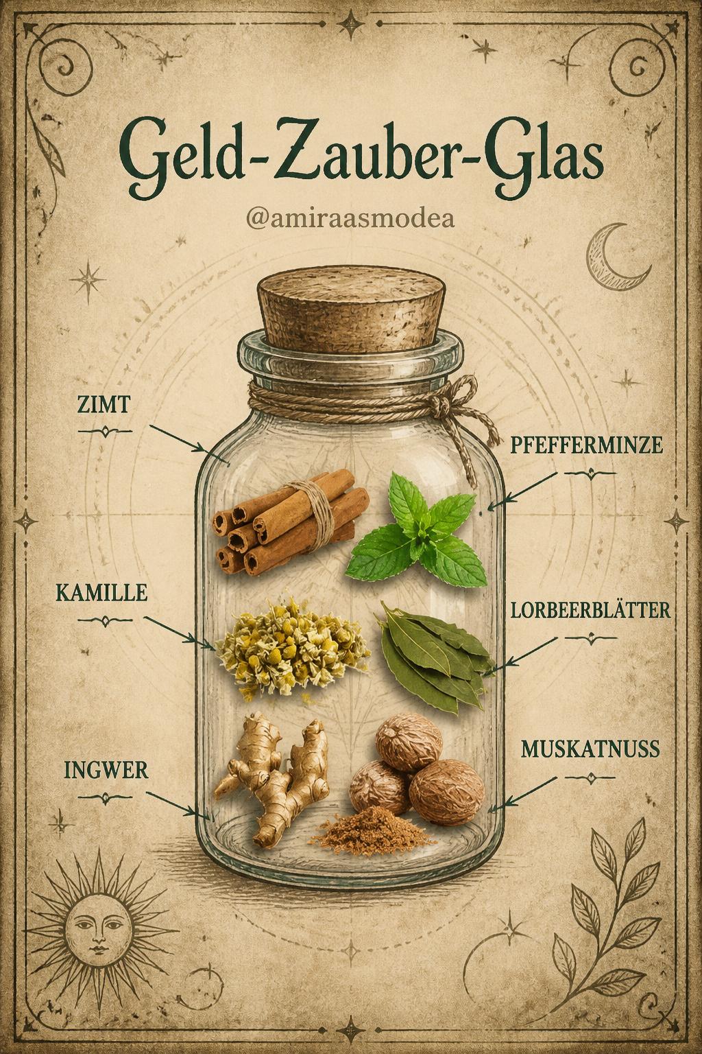 Geld-Zauber-Glas