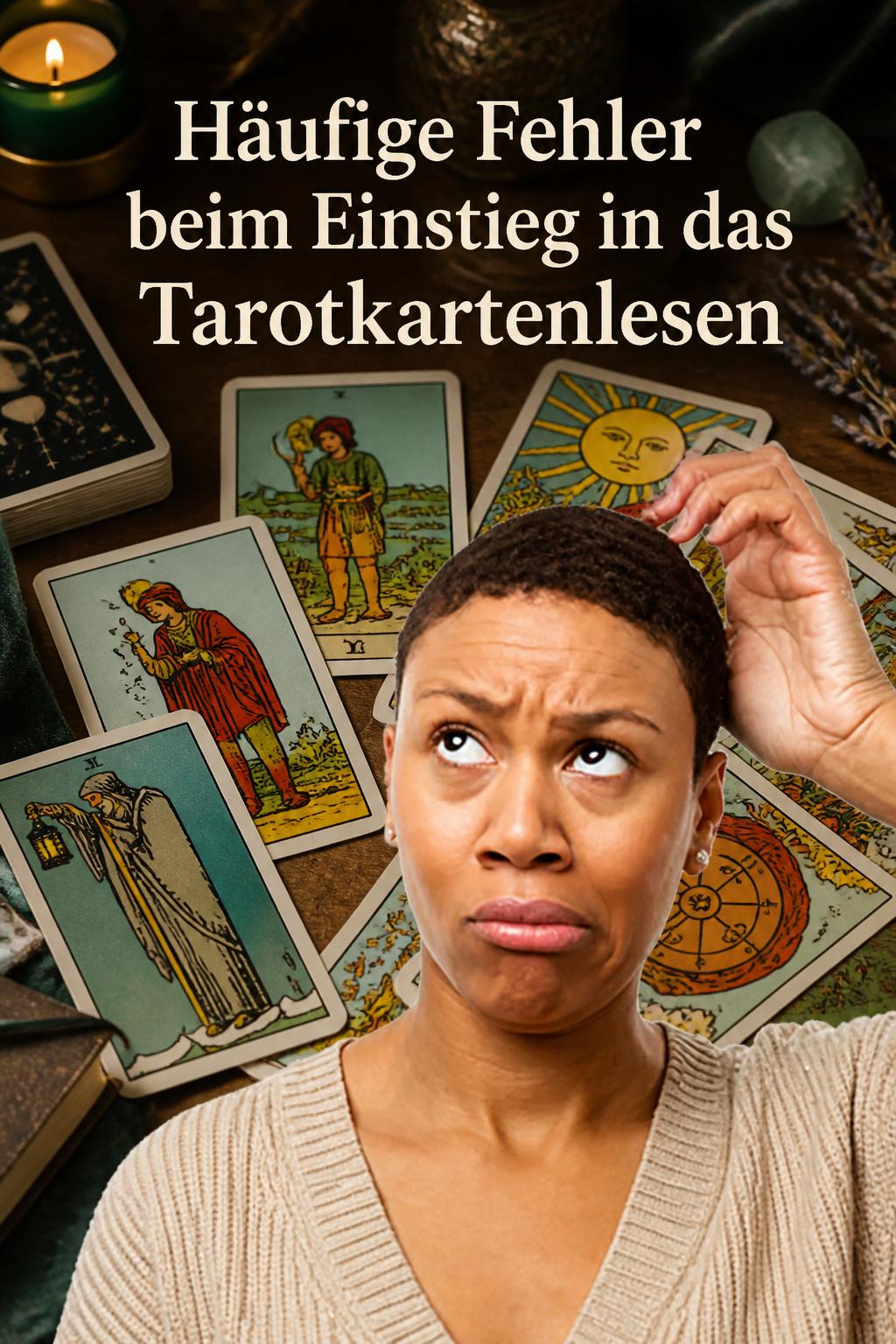 Häufige Fehler beim Einstieg in das Tarotkartenlesen