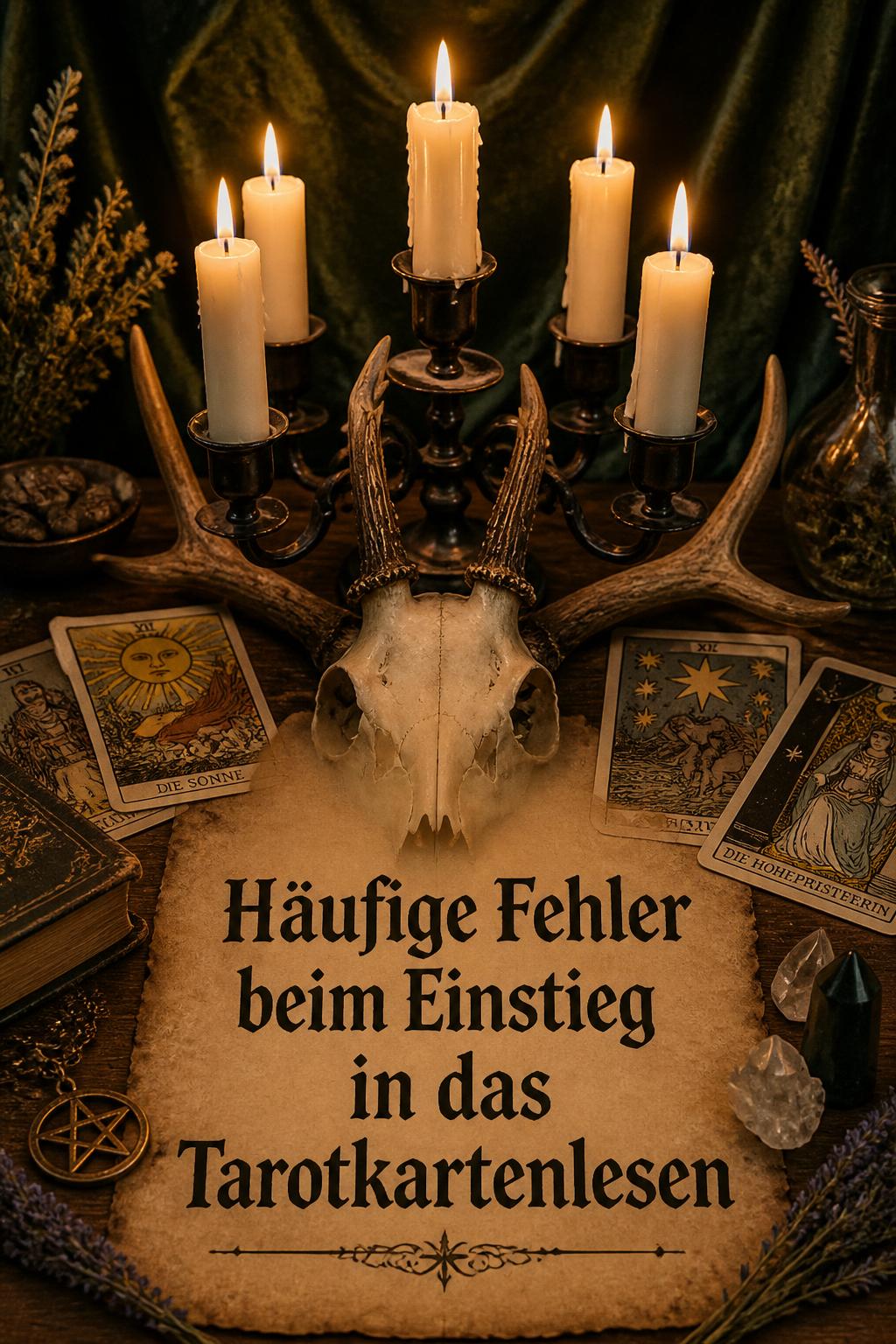 Häufige Fehler beim Einstieg in das Tarotkartenlesen