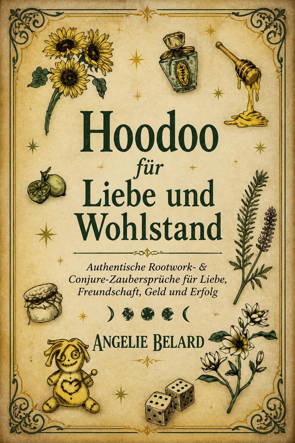 Hoodoo für Liebe und Wohlstand: Authentische Rootwork- & Conjure-Zaubersprüche für Liebe, Freundschaft, Geld und Erfolg