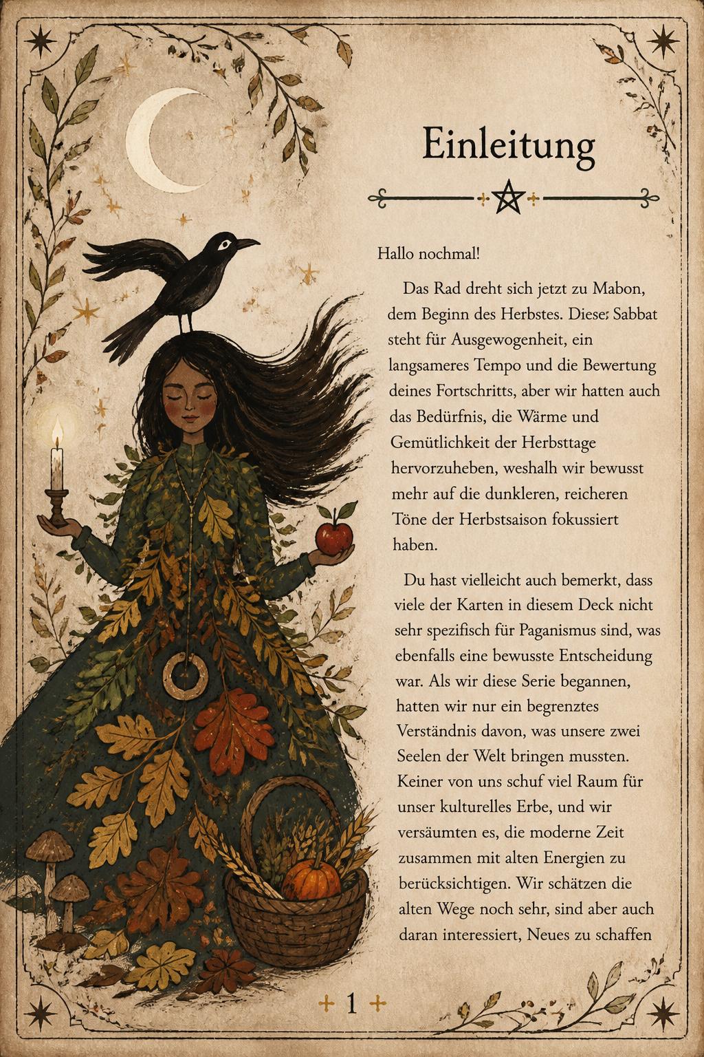 Jahreszeiten der Hexe - Mabon Orakel
