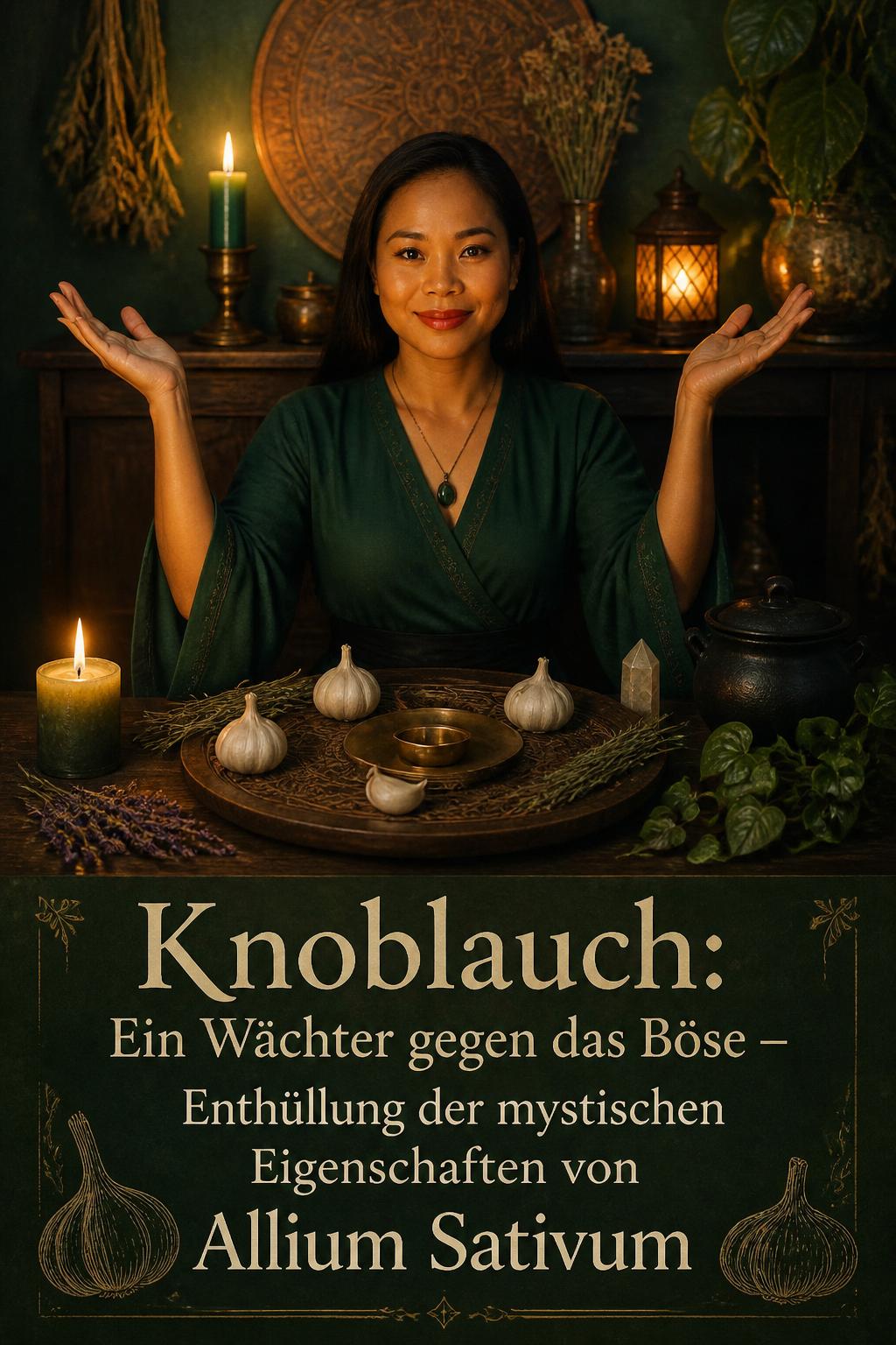 Unveiling the Mystical Properties of Allium Sativum Knoblauch: Ein Wächter gegen das Böse – Enthüllung der mystischen Eigenschaften von Allium Sativum