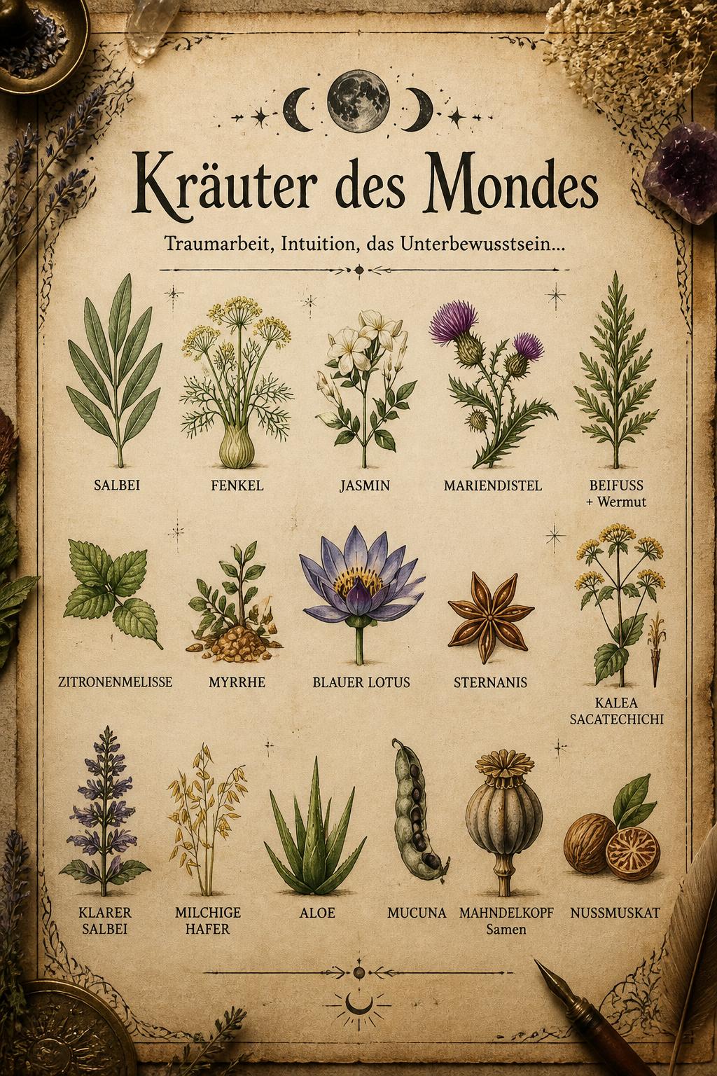 Kräuter des Mondes