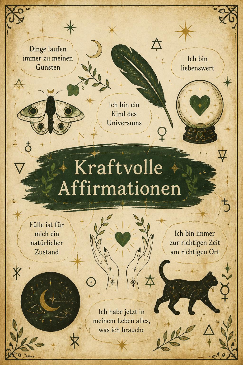 Kraftvolle Affirmationen