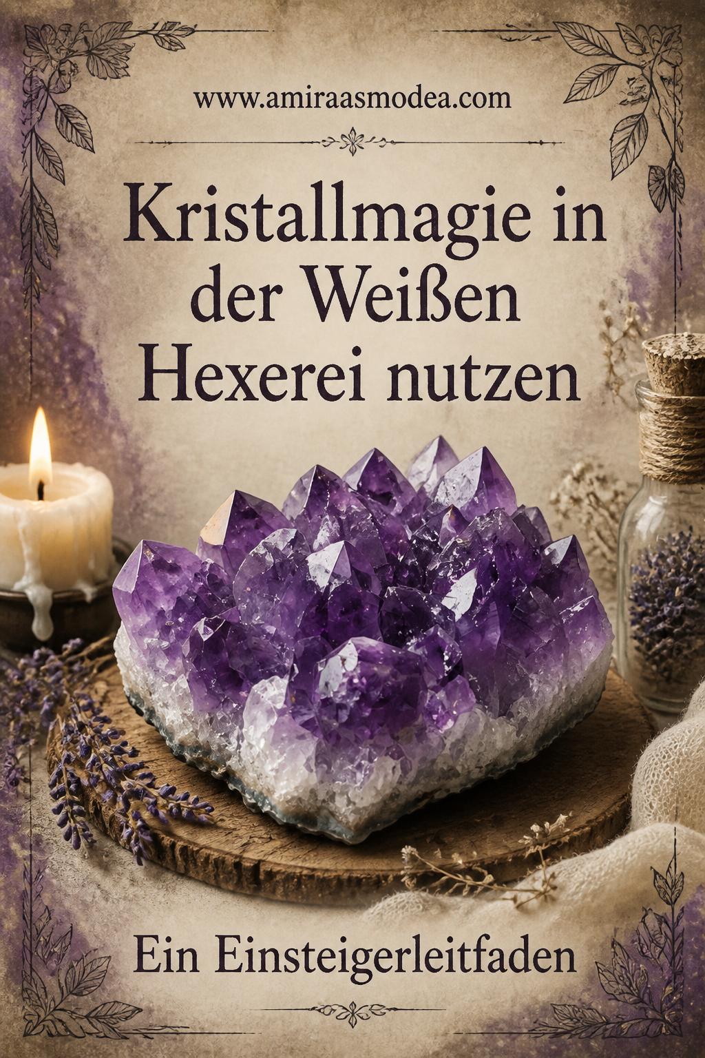 Kristallmagie in der Weißen Hexerei nutzen: Ein Einsteigerleitfaden