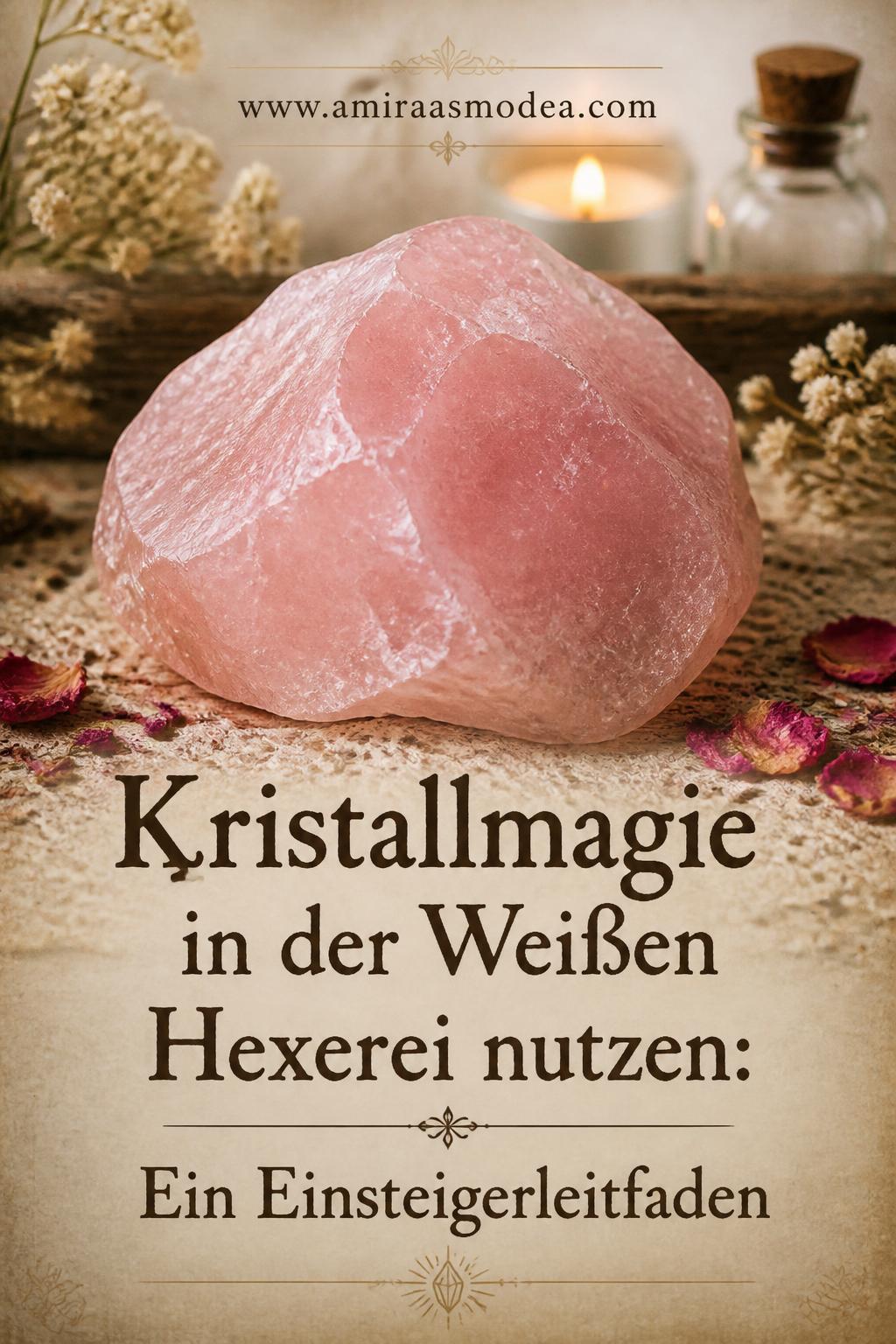 Harnessing Crystal Magic in White Witchcraft: Kristallmagie in der Weißen Hexerei nutzen: Ein Einsteigerleitfaden