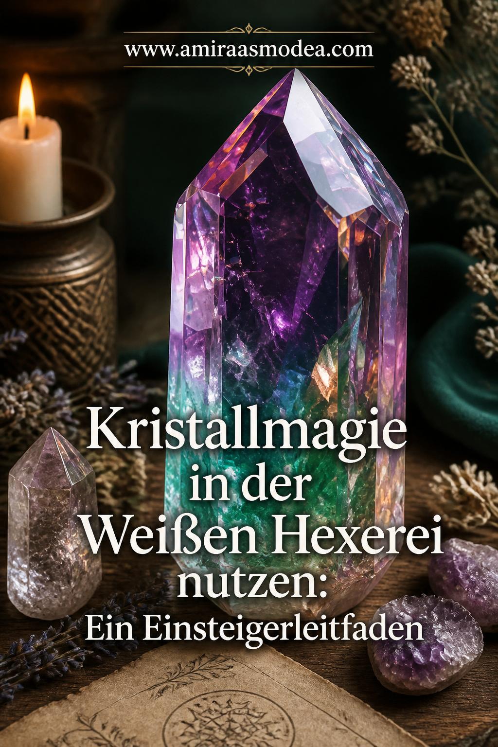 Kristallmagie in der Weißen Hexerei nutzen: Ein Einsteigerleitfaden