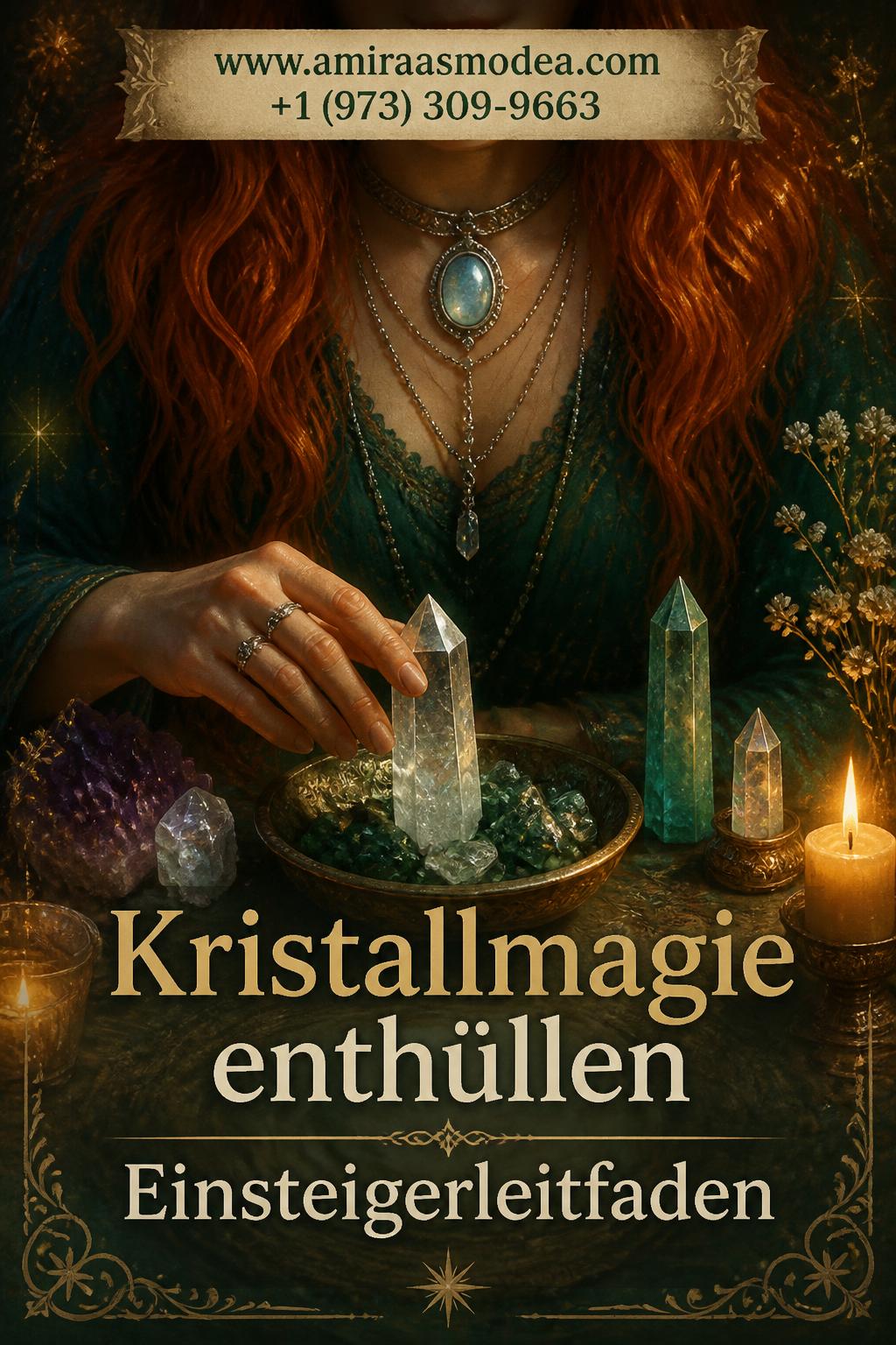 Kristallmagie in der Weißen Hexerei nutzen: Ein Einsteigerleitfaden
