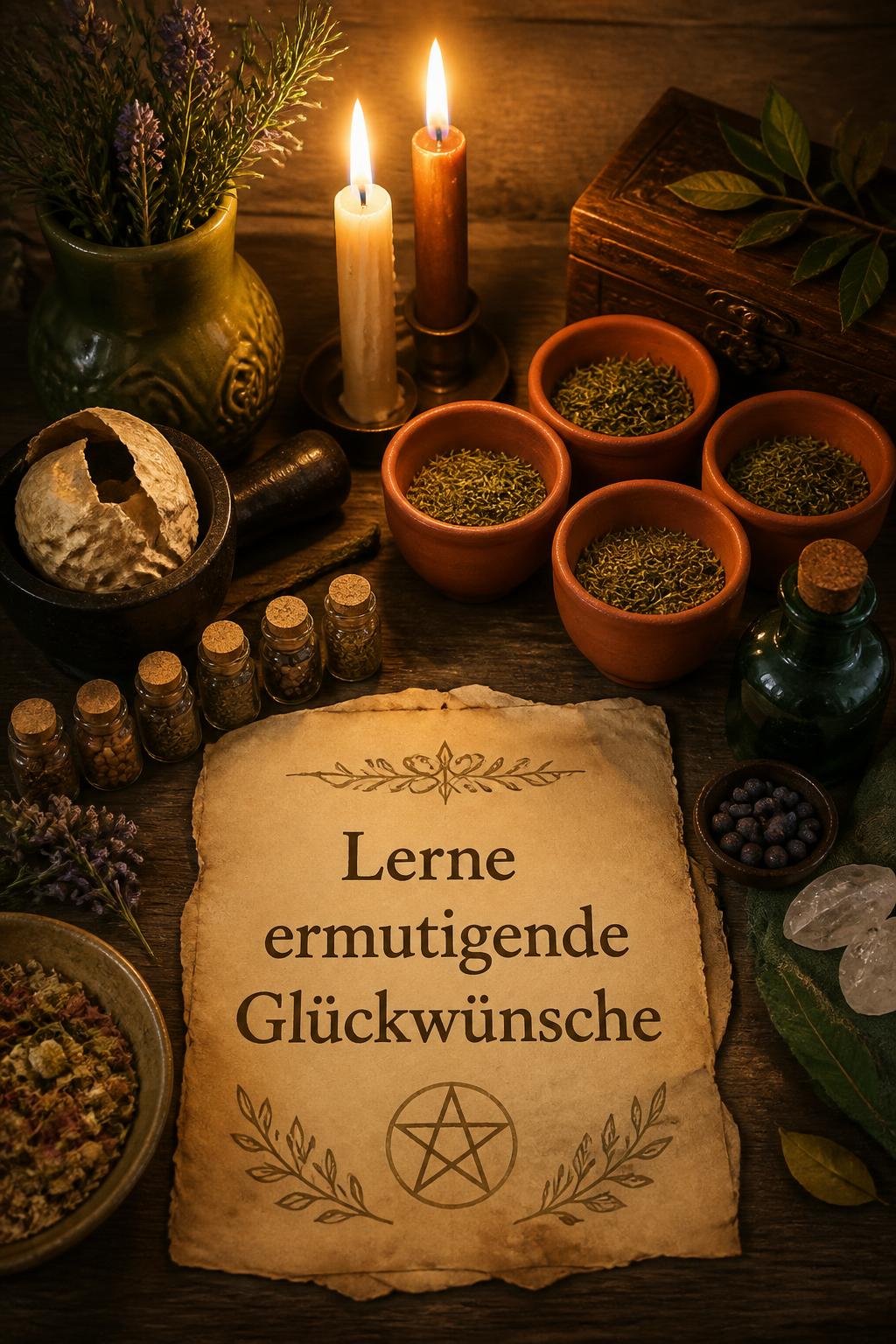 Lerne ermutigende Glückwünsche