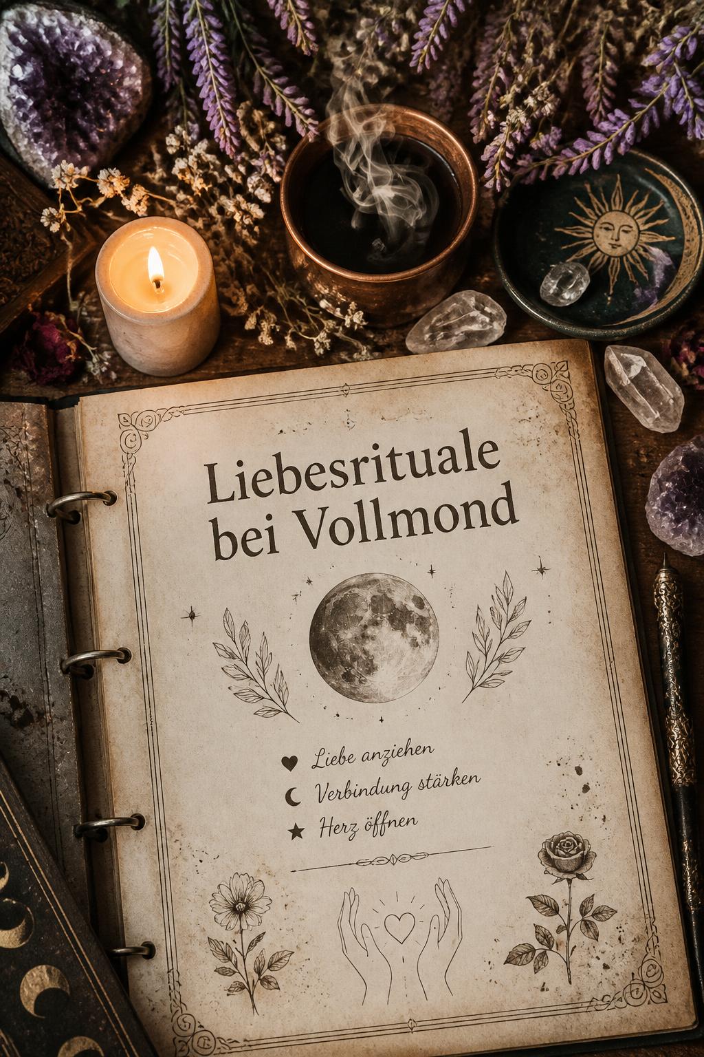 Liebesrituale bei Vollmond