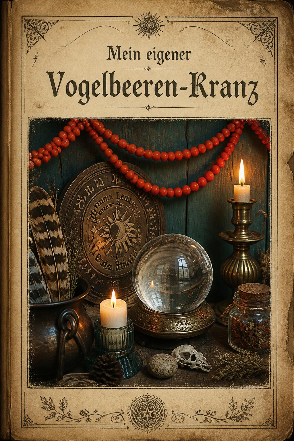 Mein eigener Vogelbeeren-Kranz