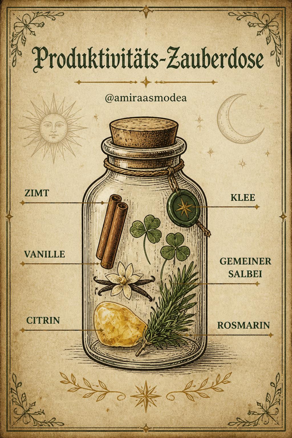 Produktivitäts-Zauberdose