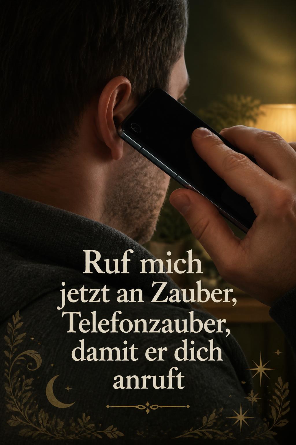 Ruf mich jetzt an Zauber, Telefonzauber, damit er dich anruft