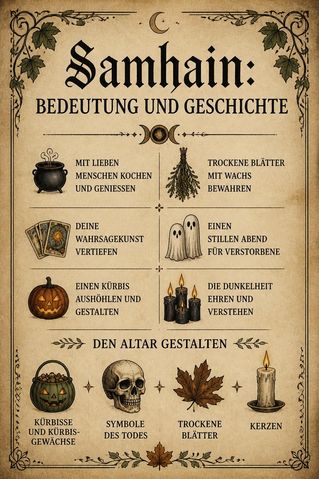 Samhain: Bedeutung und Geschichte