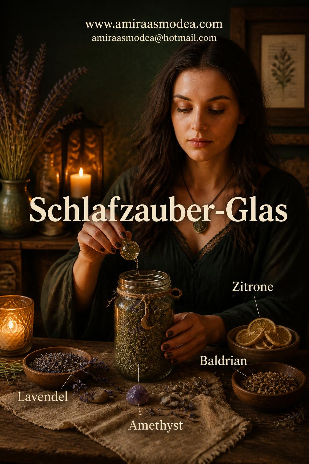 Schlafzauber-Glas