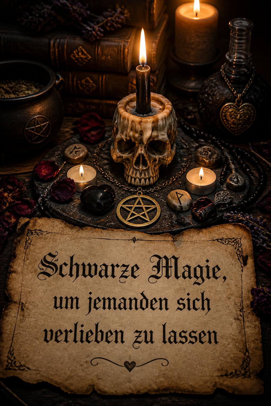 Schwarze Magie, um jemanden sich verlieben zu lassen