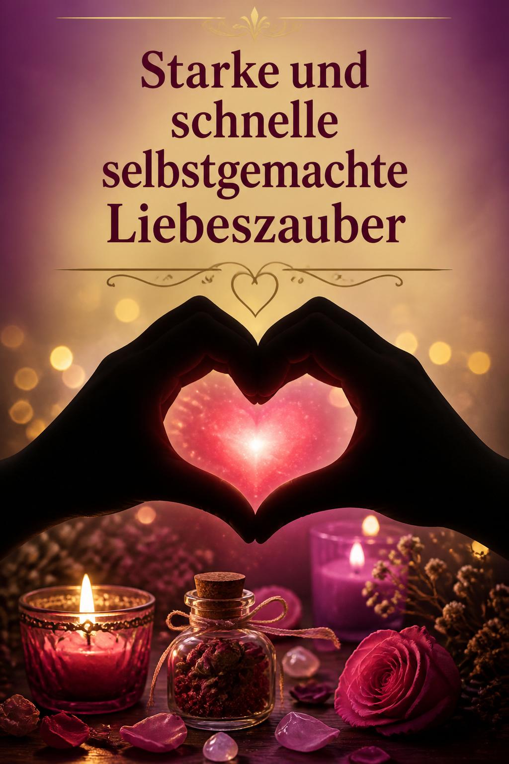 Starke und schnelle selbstgemachte Liebeszauber