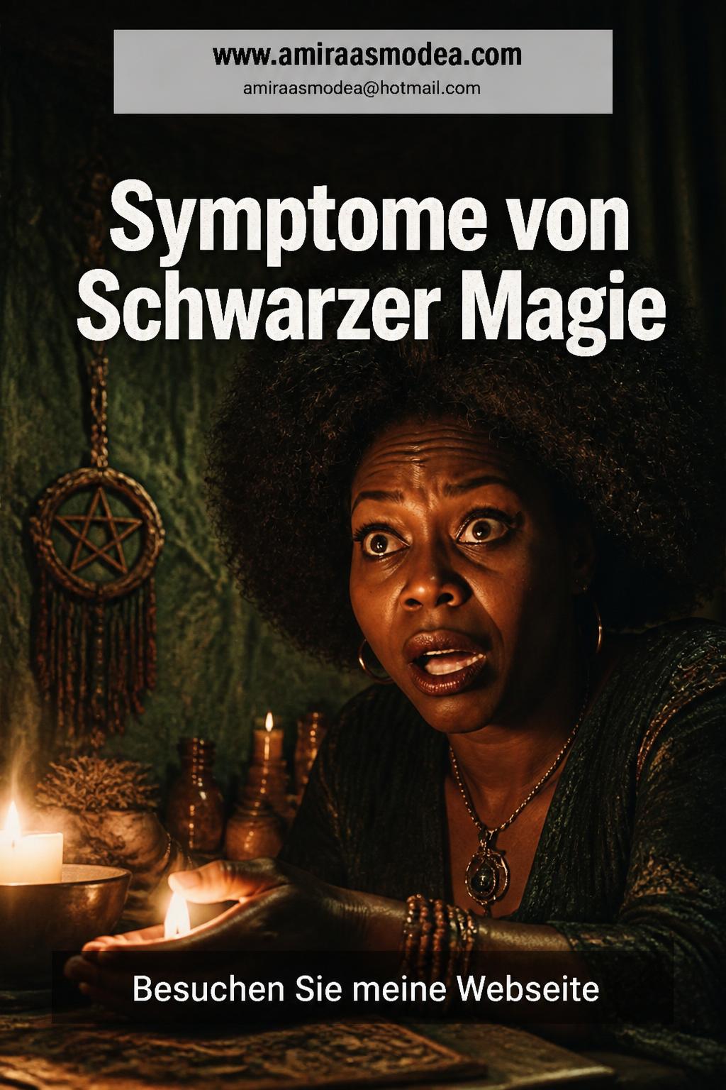 Symptoms of black magic Symptome von Schwarzer Magie