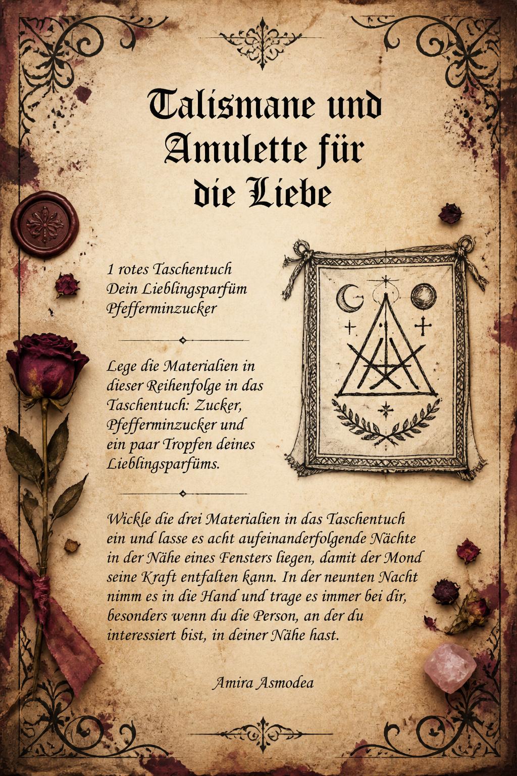 Talismane und Amulette für die Liebe