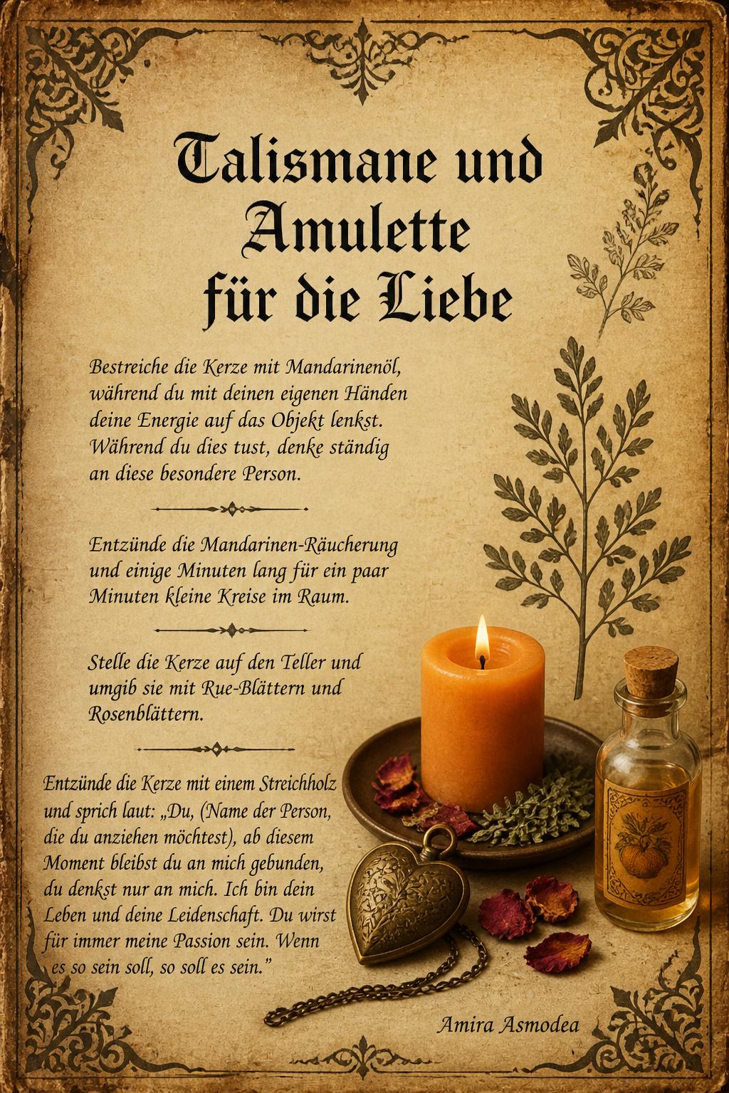 Talismane und Amulette für die Liebe