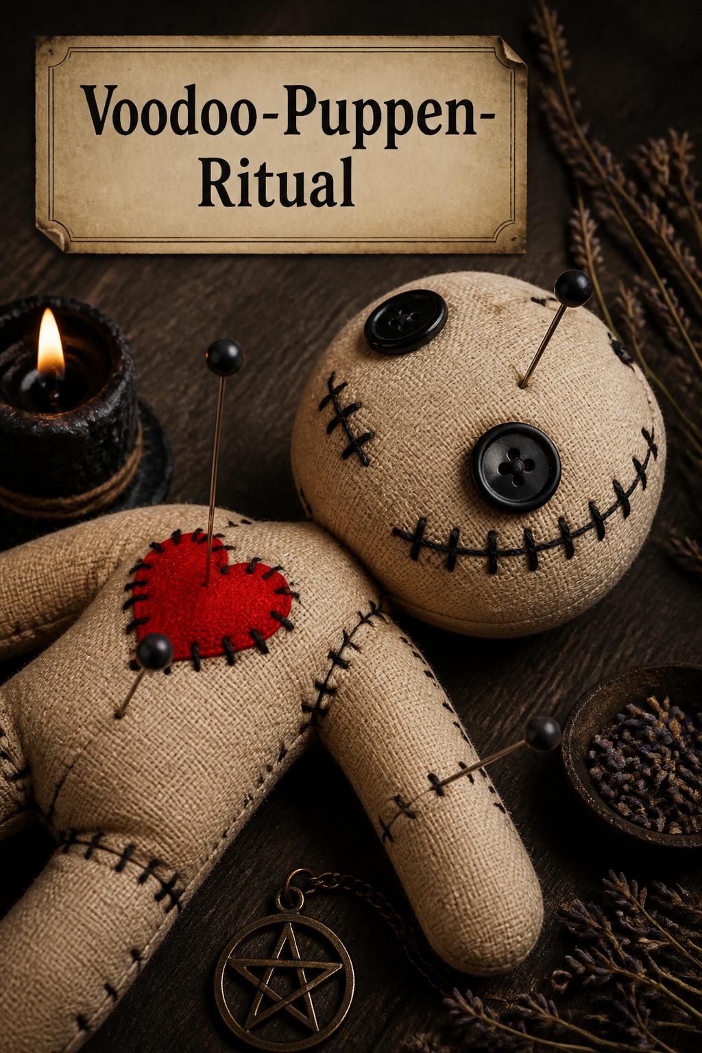 Voodoo-Puppen-Ritual