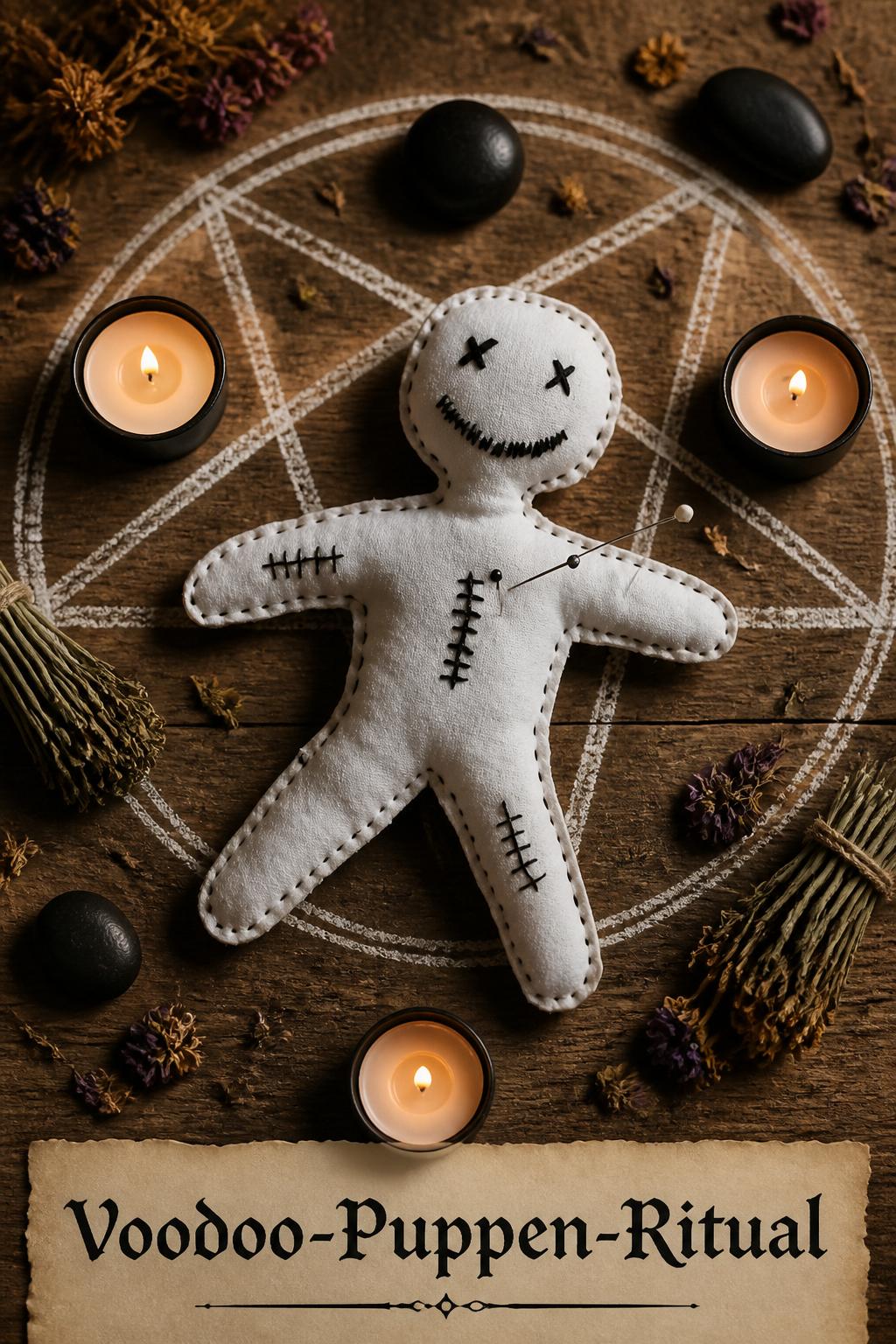 Voodoo-Puppen-Ritual