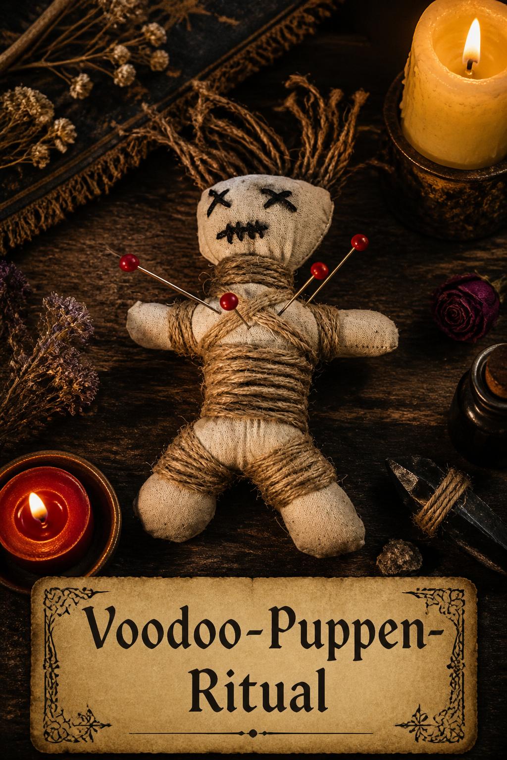 Voodoo-Puppen-Ritual