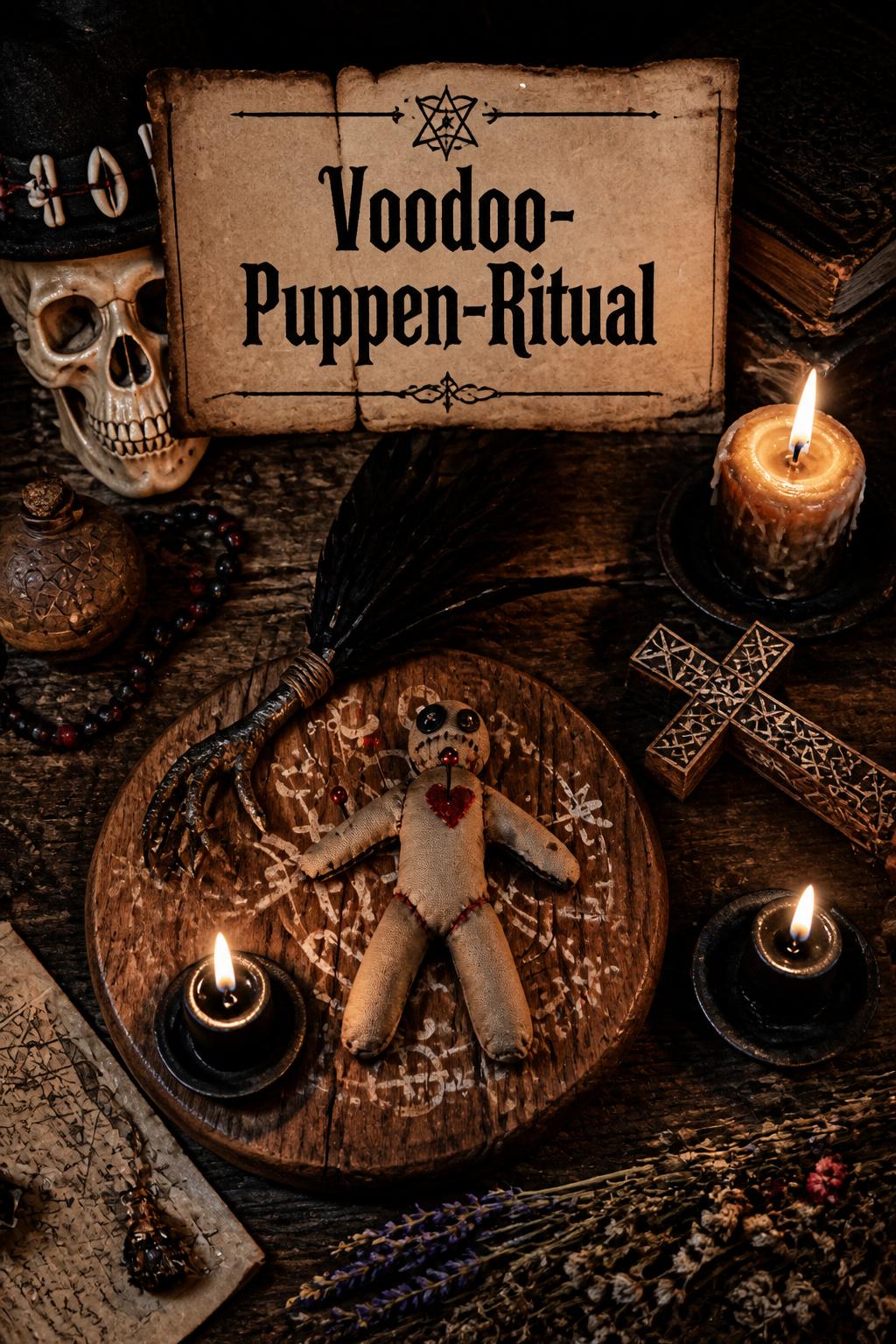 Voodoo-Puppen-Ritual